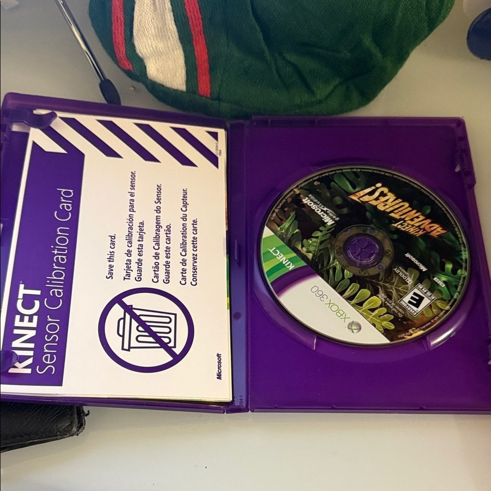 Kinect Adventures! Game - Purple Case - Picture 2 of 3